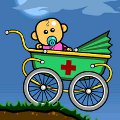Zombaby Bouncer: catch the baby in the pram